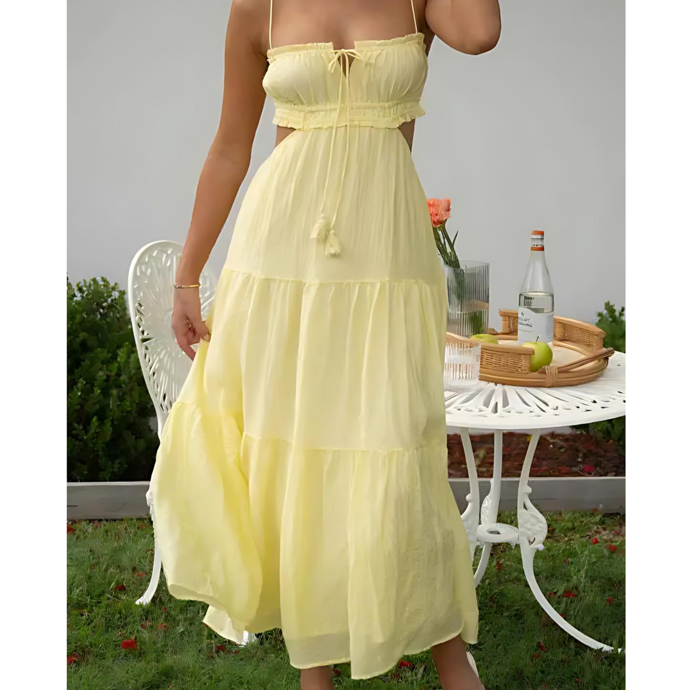 Viral Tiktok Bodycon Maxi Dress