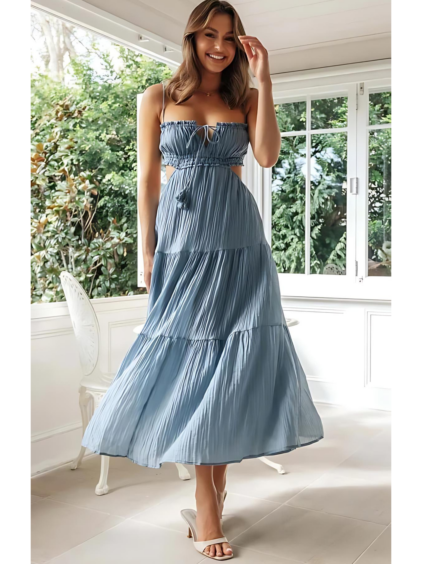Viral Tiktok Bodycon Maxi Dress